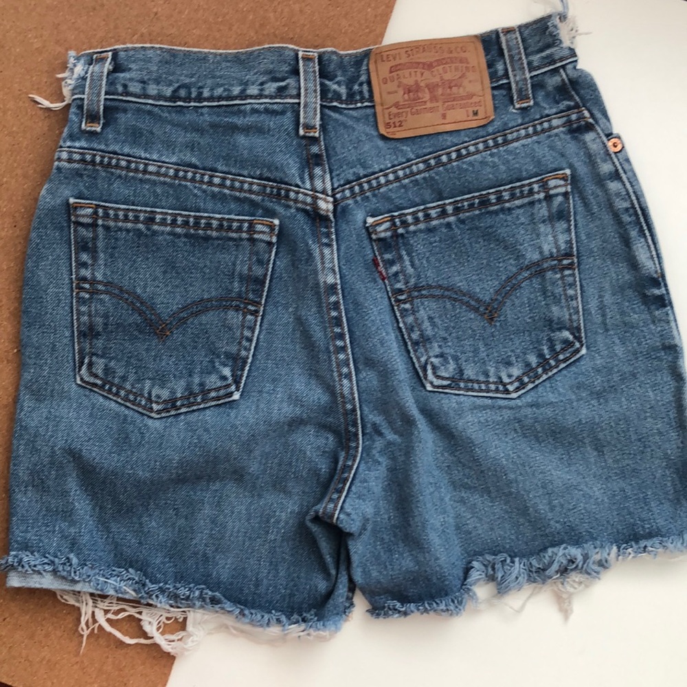 Levi’s Vintage High-waisted Denim Shorts